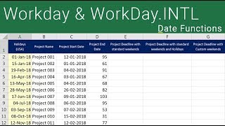 Workday and Workdays INTL [upl. by Aizahs]