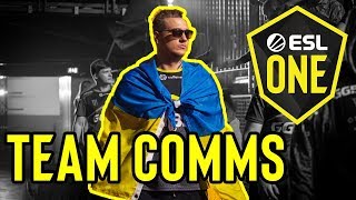 Пошли мальчики  ESL One Cologne 2019 Team Comms Highlights [upl. by Sihtnyc]