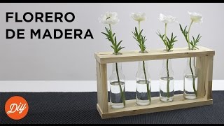 IDEA DIY Crea un florero de madera  BLACKDECKER™ [upl. by Arej]