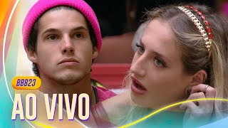 TADEU ALERTA BRUNA E GABRIEL SOBRE RELAÇÃO TÓXICA AO VIVO  BIG BROTHER BRASIL 23 [upl. by Cohlette496]