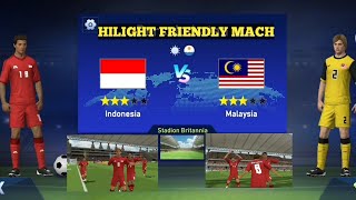 HILIGHT INDONESIA VS MALAYSIA  GACOR SEKALI MARCELINO  FOOTBALL LEAGUE 2024 [upl. by Edin]