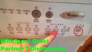 ✅ How To Use Whirlpool Quiet Partner I Dishwasher Review [upl. by Ybbed]