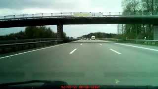 Autobahn 1 Hamburg Richtung Bremen von Rade nach Bockel [upl. by Llednol121]