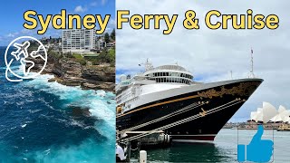 Ferry from Circular Quay covering Opera House and the Bridge Cheap options to explore Sydney [upl. by Benjy219]