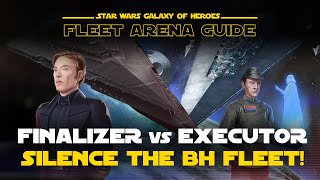 Finalizer vs Executor Counter Guide  SWGOH Fleet Arena [upl. by Anuahsed]