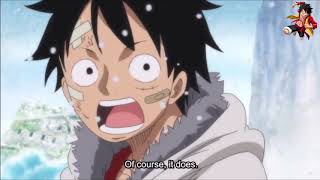 Luffy Learn The Color of his Observation Haki from Rayleigh One Piece 869 [upl. by Past]