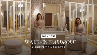 My Walk In Wardrobe Tour 👠  Whats In My Dressing Room 🎀 [upl. by Aiotal]