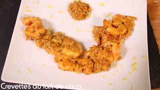 Crevettes au Lait de Coco Recettes Dukan [upl. by Kenaz894]