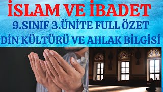 9Sınıf Din Kültürü ve Ahlak Bilgisi 3ünite Full Özet Ev Akademisi [upl. by Anairdna981]