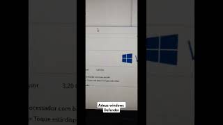 Windows 10 com windows defender totalmente desabilitado windows10 windowsdefender windows [upl. by Ttihw93]