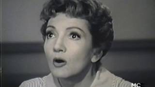 Claudette Colbert John CarradineNovel Appeal 1957 TV [upl. by Philis]