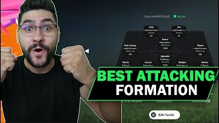 FC 25 POST PATCH MOST META ATTACKING FORMATION 41212 WIDE BEST TACTICS amp PLAYER ROLES [upl. by Soalokin]