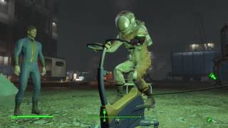 Fallout 4 vault tech workshop dlc how to connect a terminal to the power cycle [upl. by Atiuqehc]