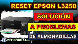 COMO RESETEAR IMPRESORA EPSON L3210 L3250 L3251 L3260 L5290  PROBLEMAS DE ALMOHADILLAS [upl. by Aneehsak]