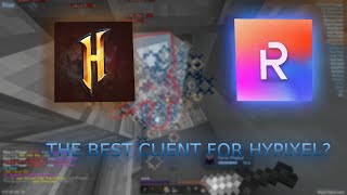 Destroying Hypixel With The Best Hypixel Client  Rise 61 [upl. by Arvo860]