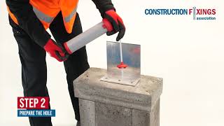 How to install Self tapping Concrete screws [upl. by Ettenom]