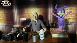 McFarlane Commissioner Gordon amp BatMite 1966 70s The New Adventures of Batman Retro Figure Review [upl. by Geirk787]