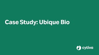 Case study Ubique Bio  lateralflow immunoassay development [upl. by Brest]