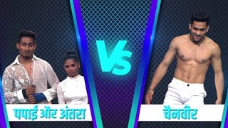 DANCE DEEWANE SEASON 3  CHAINVEER VS PAPAI ANTRA  TOP 15  MADHURI  RAGHAV J  DHARMESH TUSHAR [upl. by Gilberto]