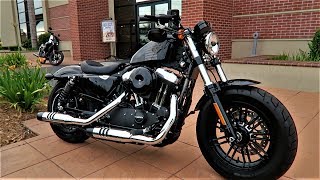 2017 HarleyDavidson FortyEight XL1200X│Review amp Test Ride [upl. by Stenger]