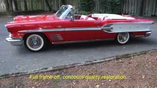 1958 Pontiac Bonneville Convertible wwwCharvetClassicCarscom [upl. by Ydnarb]