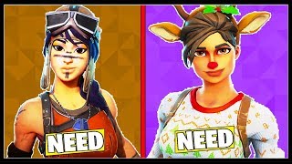 10 SKINS WE ALL NEED In FORTNITE These Are So Rare [upl. by Nahor37]