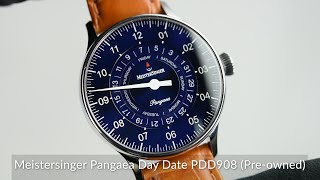 Meistersinger Pangaea Day Date PDD908 Preowned [upl. by Illac]