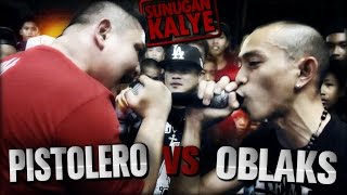 SUNUGAN KALYE  Pistolero vs Oblaks [upl. by Nylevol]