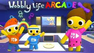 THE ARCADE MODE UPDATE IS SUPER FUN IN WOBBLY LIFE 😀 [upl. by Adiana7]