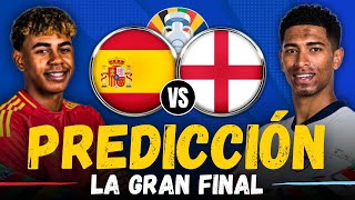 ESPAÑA vs INGLATERRA • Final de la Euro 2024 • Previa Predicción y Pronóstico [upl. by Enrika]