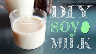 Soy Milk Recipe [upl. by Nnav]