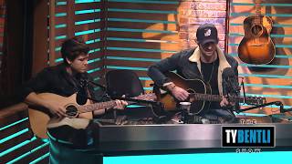 Ryan Hurd Performs quotTo a Tquot Acoustic  The Ty Bentli Show [upl. by Yrffej]