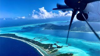 Air Tahiti 🇵🇫 Bora Bora BOB  Tahiti PPT Papeete ATR 72600 FLIGHT REPORT French Polynesia [upl. by Airtap]