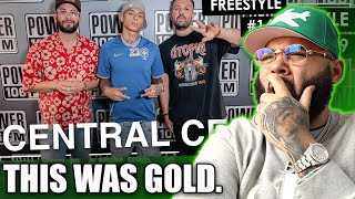 AMERICAN REATS TO  CENTRAL CEE  LA Leakers Freestyle 149  REACTION [upl. by Smaj]