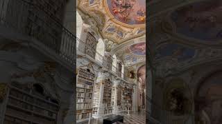 In Awe Of This Place📍Admont Abbey Library travelbucketlist travel [upl. by Ailana503]