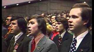 The internationale in Soviet Union National Congress 1978 Интернационал [upl. by Niffirg]