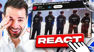 🥹REACT T1 FAKER EGO EP2📺SKYYART ÉMU AUX LARMES  ANECDOTES MERCI INTERNET [upl. by Lady]