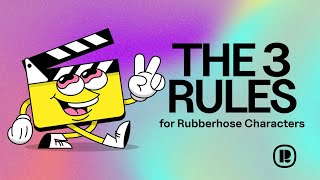 The 3 Rules for Drawing Rubberhose Style Characters [upl. by Dlaniger809]