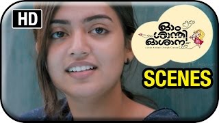 Om Shanti Oshana Movie Scenes HD  Nazriya meets Nivin Pauly in the bus stop  Aju Varghese [upl. by Edrick]