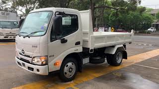 Hino Truck Sydney Australia  Hino 300 Series  616 STD Tipper  Commentary [upl. by Lyns780]