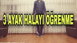 3 AYAK HALAY Nasıl Çekilir  İzle Öğren üç ayak oyunu öğren [upl. by Mccreery252]