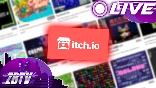 Playing MYSTERIOUS Itchio Games [upl. by Jacobah803]