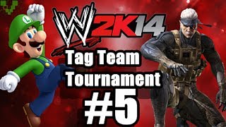 WWE2K14 Restart Wrestling Tag Tournament W Commentary Match 5  ITS SO DAMN HOT [upl. by Pinckney467]