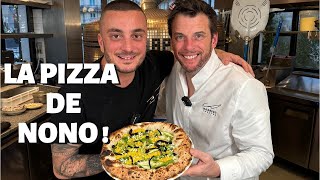 RECETTE DE NORBERT  MA PIZZA AVEC PEPPE LE CHAMPION DU MONDE [upl. by Nnylear]