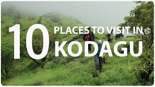 Top Ten Tourist Attractions to Visit in Kodagu District  Karnataka [upl. by Hildy529]