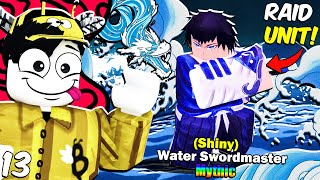 Anime Defenders  SECRET SHINY MYTHICAL WATER SWORDSMAN SOBRANG SWERTE [upl. by Limber]