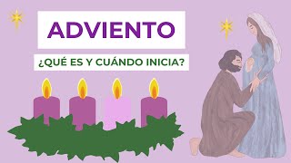 ¿Qué es el Adviento y cuándo inicia [upl. by Standish296]