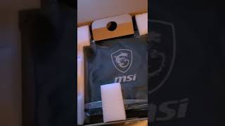 unboxing msi ge66 raider rtx 3070 [upl. by Neeleuqcaj]