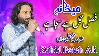 Fasl e gul hai  Zahid Fateh Ali Khan New Kalam 2024 [upl. by Slein611]