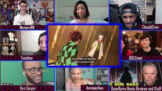 Tanjiro VS Sabito  Demon Slayer  Kimetsu No Yaiba Episode 3  Anime Reaction Mashup [upl. by Polky807]